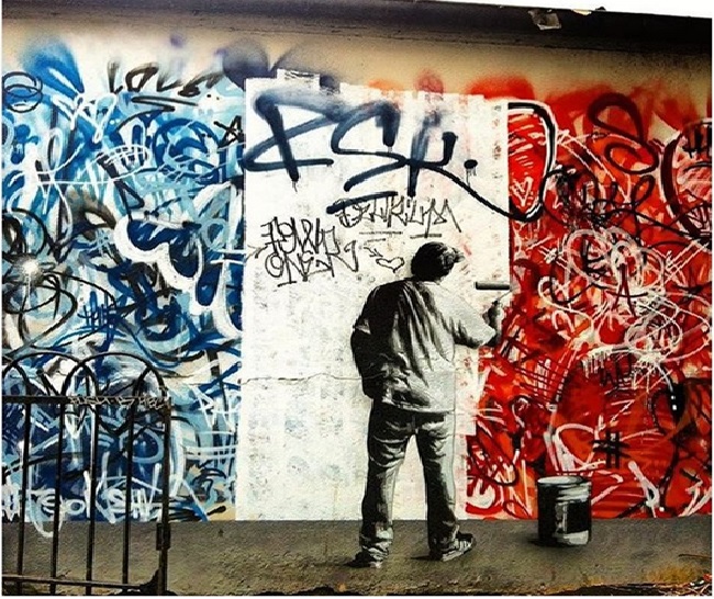 graffiti της Γαλλίας