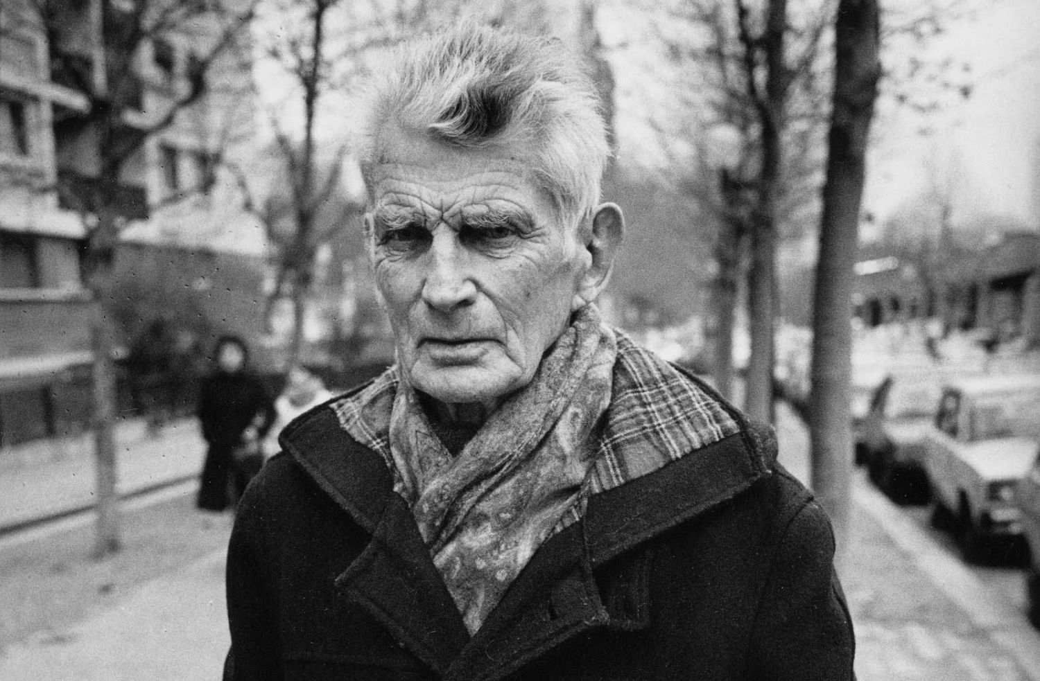 Samuel Beckett Boulevard St Jacque, Paris, 1985 2
