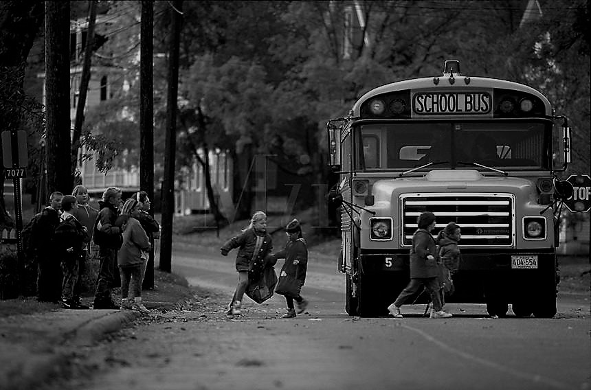 getting-off-a-school-bus