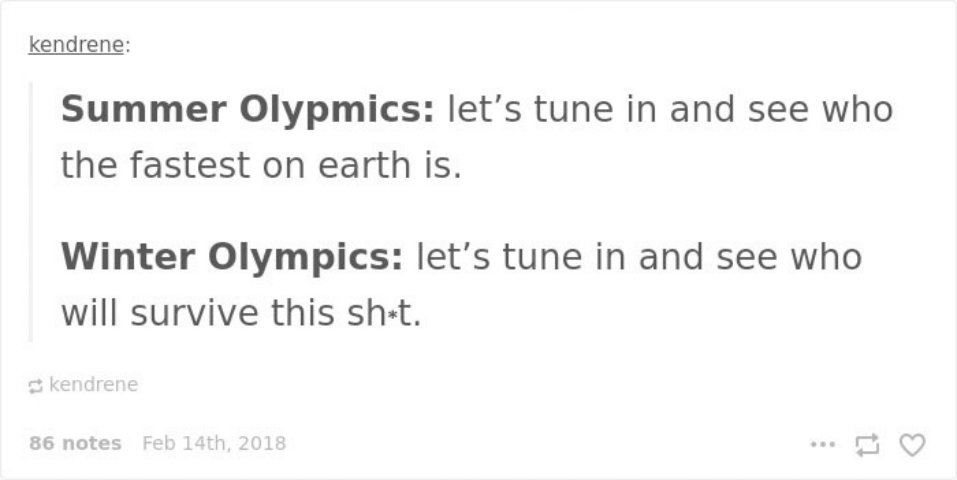 Χειμερινοί Ολυμπιακοί Αγώνες 2018: 30 επικά tweets για τους ιδιαίτερους αυτούς αγώνες!